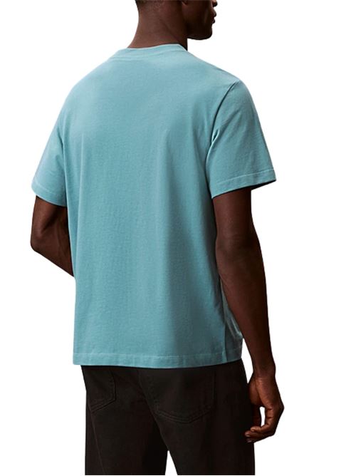 T-shirt con logo centrale Calvin Klein Jeans | LV04RB862G2IR